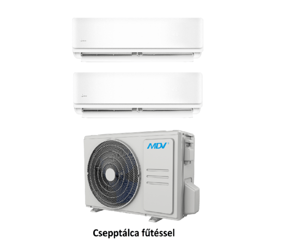 MDV RM2C-053B-OU (HB)/ 2 x NTA-026B-IU Next inverteres duál split klíma (2x2,6 kW)