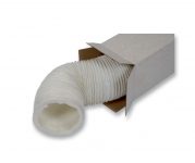 Szigeteletlen, flexibilis PVC légcsatorna PVC-W