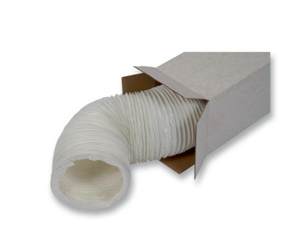 Szigeteletlen, flexibilis PVC légcsatorna PVC-W