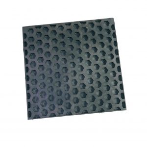 Rezgéscsillapító gumi alapozólemez 325x325x25 mm