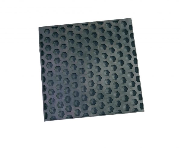 Rezgéscsillapító gumi alapozólemez 325x325x25 mm
