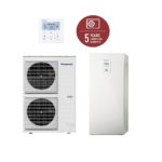 Panasonic KIT-AXC09HE5 T-Cap All in One hőszivattyú (9kW, 1fázis, 195 liter HMV )