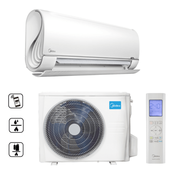 Midea MSF4-12-SP BreezeleSS+ oldalfali split (3,5 kW)